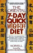 ORIENTAL 7-DAY QUICK WEIGHT OFF DIET cover