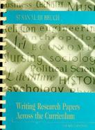 WRITING RESEARCH PAPERS ACROSS CURRICULUM 4E cover