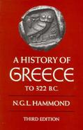 A History of Greece to 322 B.C cover