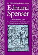 The Yale Edition of the Shorter Poems of Edmund Spenser cover
