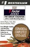 The T-Factor 2000 Fat Gram Counter cover