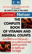 The Complete Book of Vitamin and Mineral Counts cover