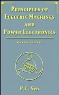 Principles of Electric Machines and Power Electronics cover