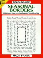 Ready-To-Use Seasonal Borders 32 Different Copyright-Free Designs Printed on One Side cover