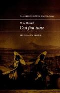W. A. Mozart: Cosi Fan Tutte cover