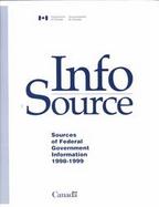 Info Source Sources of Federal Government Information 1998-1999 cover
