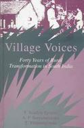 Village Voices Forty Years of Rural Transformation in South India cover