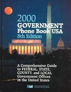 Government Phone Book USA cover