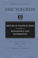 History of Political Ideas Renaissance and Reformation (volume4) cover