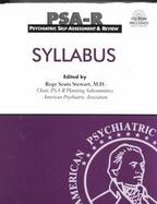 Psychiatric Self-Assessment & Review (Psa-R): Examination Booklet with Syllabus (with CD-ROM for Windows and Macintosh) cover