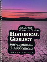 Historical Geology: Interpretations & Applications cover