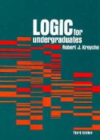 Logic for Undergraduates cover