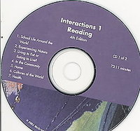Interactions 1 Reading cover