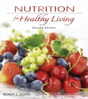 Combo: Nutrition for Healthy Living with Connect Plus 1 Semester Access Card & Dietary Guidelines Update Resource cover