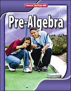 Pre-Algebra, Student Edition cover