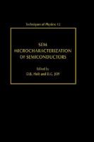 Sem Microcharacterization of Semiconductors cover