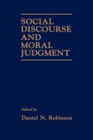 Social Discourse and Moral Judgement cover