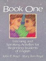 Listening & Speaking for Beginning Students of the English Language cover