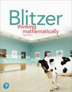 Blitzer Thinking Math 8e - MyLab Access Code w/eText 24m, VALENCIA COLLEGE cover