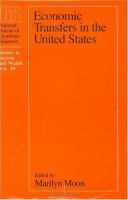 Economic Transfers in the United States cover