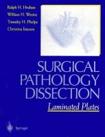 Surgical Pathology Dissection: Laminated Plates cover