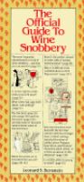 Official Guide to Wine Snobbery cover