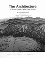 The Architecture of Arroyo Hondo Pueblo, New Mexico cover