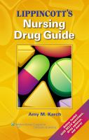 2014 Lippincott's Nursing Drug Guide cover