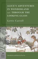 Alice's Adventures In Wonderland And Through The Looking Glass cover
