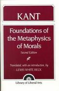 Foundations of the Metaphysics of Morals and What Is Enlightenment? cover