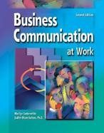 Business Communication at Work-W/cd cover
