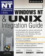 Windows NT & UNIX Integration Guide with CDROM cover