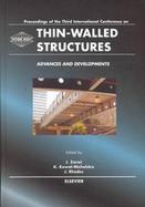 Thin-Walled Structures Advances and Developments  Third International Conference on Thin-Walled Structures cover