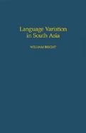 Language Variation in South Asia cover