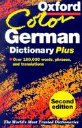 Oxford Color German Dictionary Plus cover