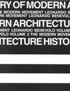 History of Modern Architecture The Modern Movement (volume2) cover