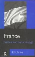 France Political and Social Change cover