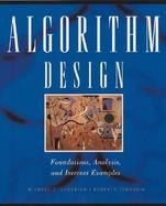 Algorithm Design Foundations, Analysis, and Internet Examples cover