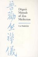 Dogen's Manuals of Zen Meditation cover