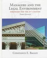 MANAGERS & LEGAL ENVIRONMENT 3 cover