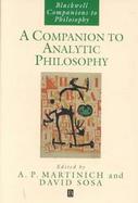 A Companion to Analytic Philosophy cover