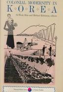 Colonial Modernity in Korea cover