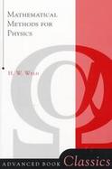 Mathematical Methods for Physics cover