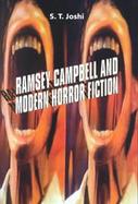 Ramsey Campbell and Modern Horror Fiction cover