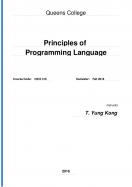 CSCI 316: Principles of Programming Language Coursepack cover