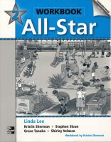 All Star 2 Workbook cover