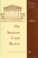 The Supreme Court Review, 1974 cover