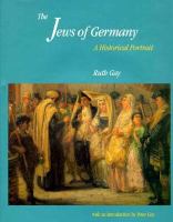 The Jews of Germany: A Historical Portrait cover