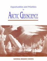 Opportunities and Priorities in Arctic Geoscience cover