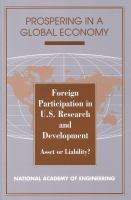 Foreign Participation in U.S. Research and Development Asset or Liability? cover